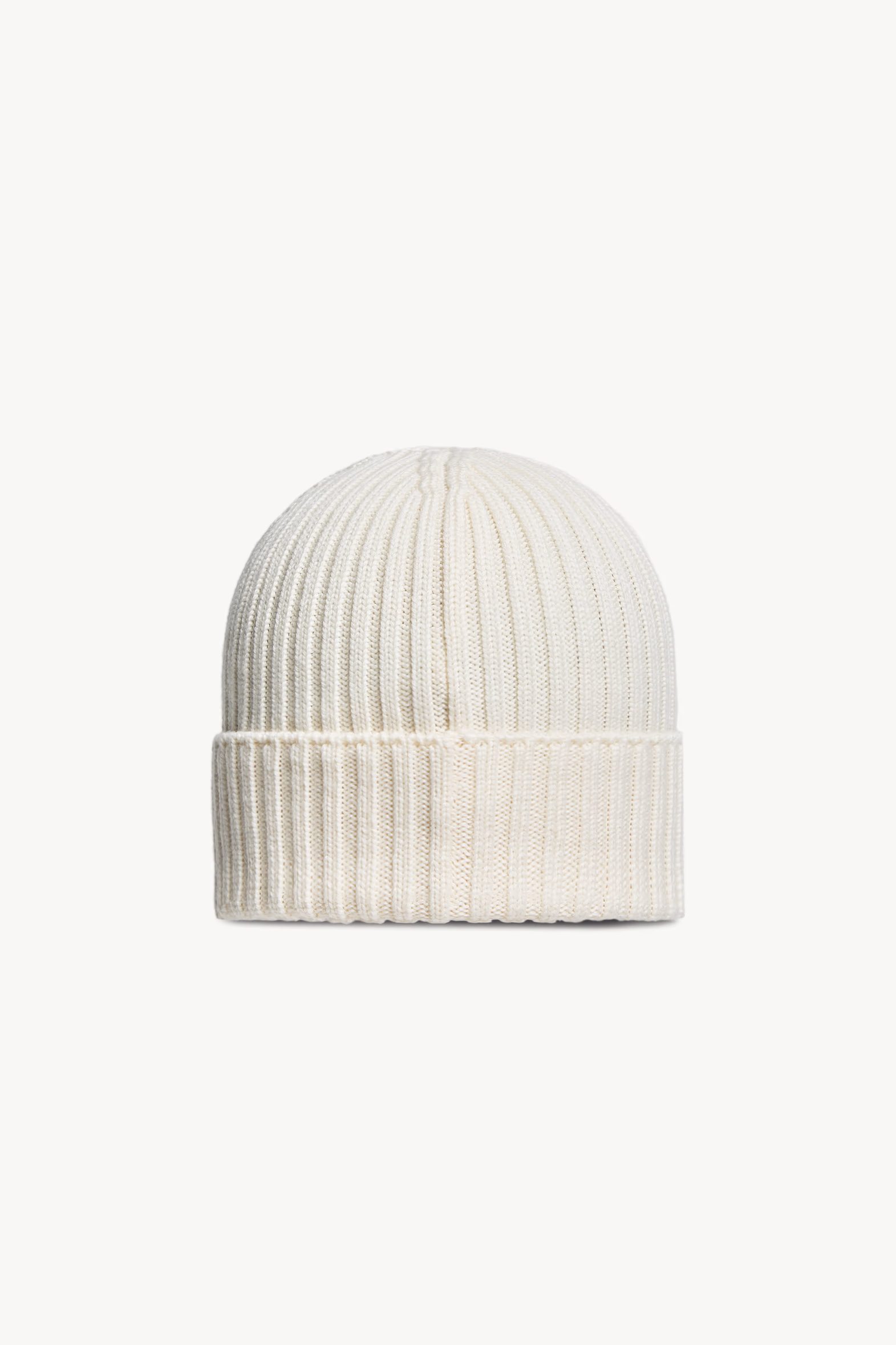 Wool Beanie White Moncler 3